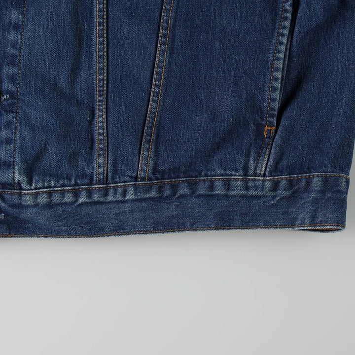 Levi's 70550 04 Euro Model Denim Jacket G-Jean Men's XXL cotton navy blue type Vintage Second Hand