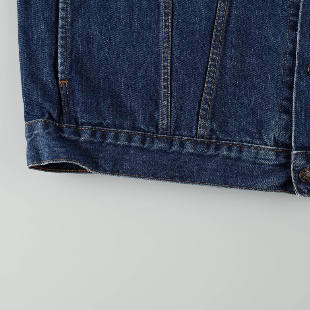 Levi's 70550 04 Euro Model Denim Jacket G-Jean Men's XXL cotton navy blue type Vintage Second Hand