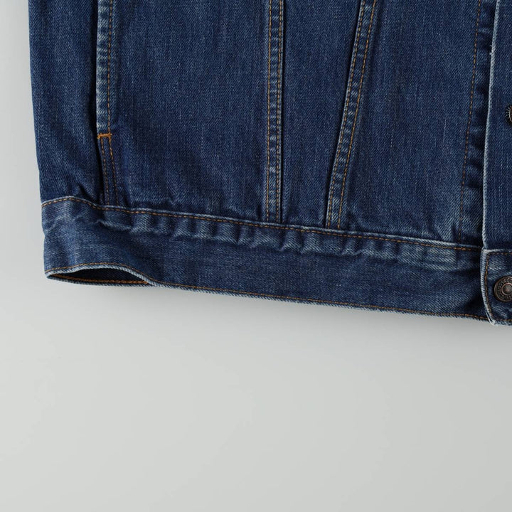 Levi's 70550 04 Euro Model Denim Jacket G-Jean Men's XXL cotton navy blue type Vintage Second Hand