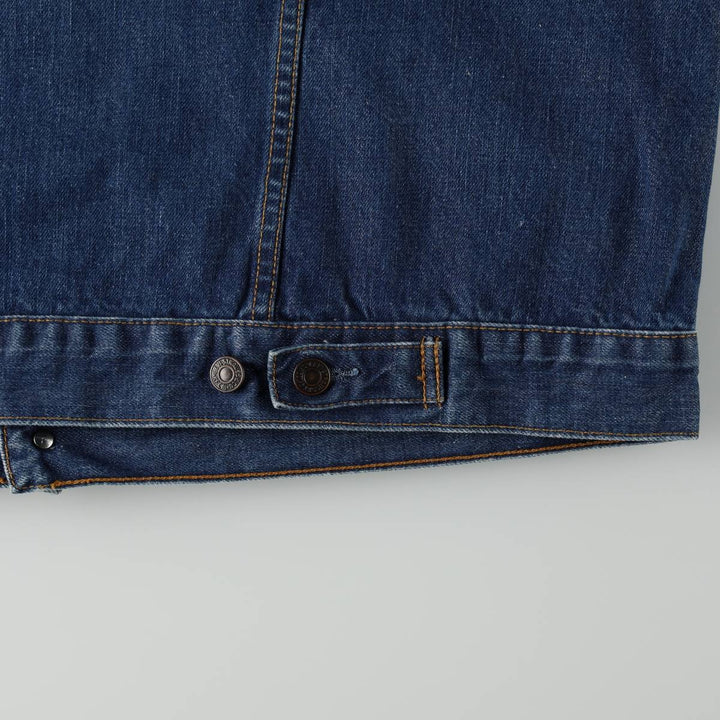Levi's 70550 04 Euro Model Denim Jacket G-Jean Men's XXL cotton navy blue type Vintage Second Hand