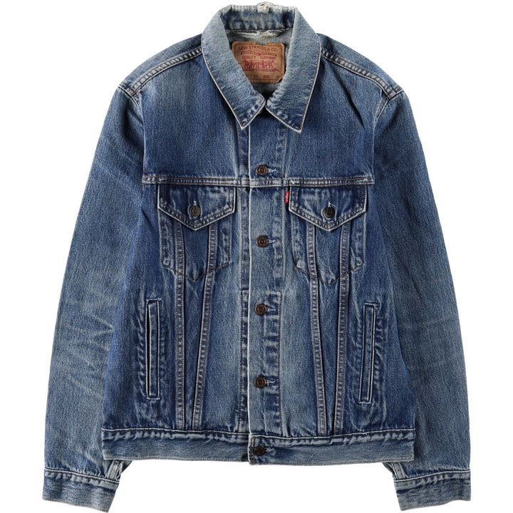 1990'S Levi's 70503 0419 Euro Model Denim Jacket (Men's Size M equivalent) Vintage cotton blue type Vintage Second Hand