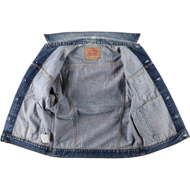 1990'S Levi's 70503 0419 Euro Model Denim Jacket (Men's Size M equivalent) Vintage cotton blue type Vintage Second Hand
