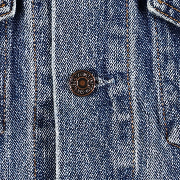 1990'S Levi's 70503 0419 Euro Model Denim Jacket (Men's Size M equivalent) Vintage cotton blue type Vintage Second Hand