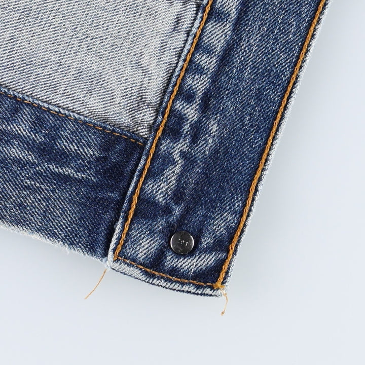 1990'S Levi's 70503 0419 Euro Model Denim Jacket (Men's Size M equivalent) Vintage cotton blue type Vintage Second Hand