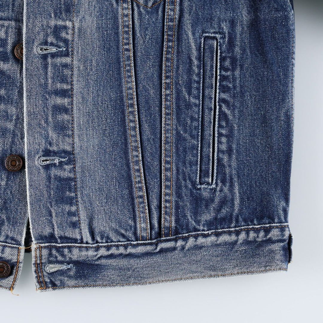 1990'S Levi's 70503 0419 Euro Model Denim Jacket (Men's Size M equivalent) Vintage cotton blue type Vintage Second Hand