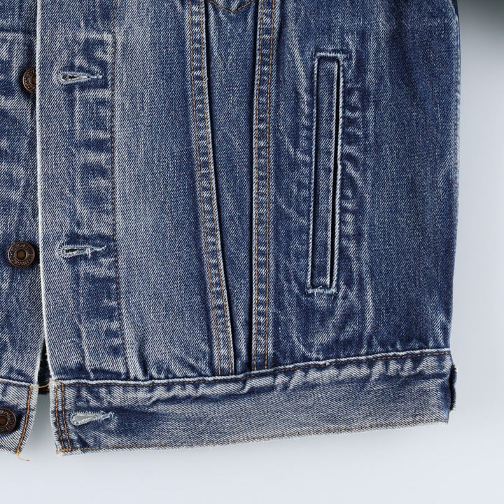 1990'S Levi's 70503 0419 Euro Model Denim Jacket (Men's Size M equivalent) Vintage cotton blue type Vintage Second Hand