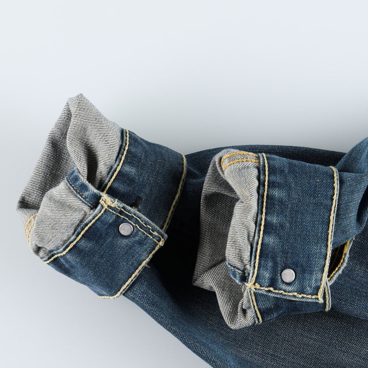 2000'S Levi's 70550-0439 Euro Model Denim Jacket, Men's Size Medium cotton blue type Vintage Second Hand