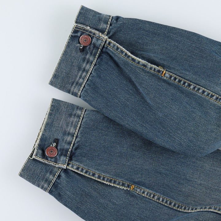 2000'S Levi's 70550-0439 Euro Model Denim Jacket, Men's Size Medium cotton blue type Vintage Second Hand