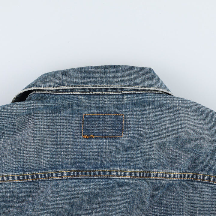 2000'S Levi's 70550-0439 Euro Model Denim Jacket, Men's Size Medium cotton blue type Vintage Second Hand