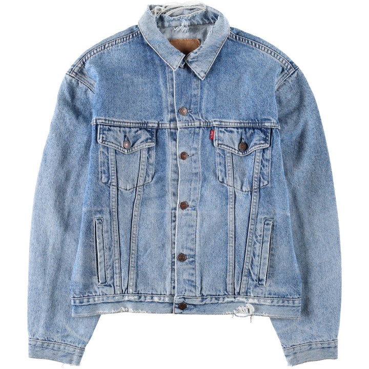 Levi's 70503 02 Denim Jacket (Men's Size M) unclear blue type Vintage Second Hand