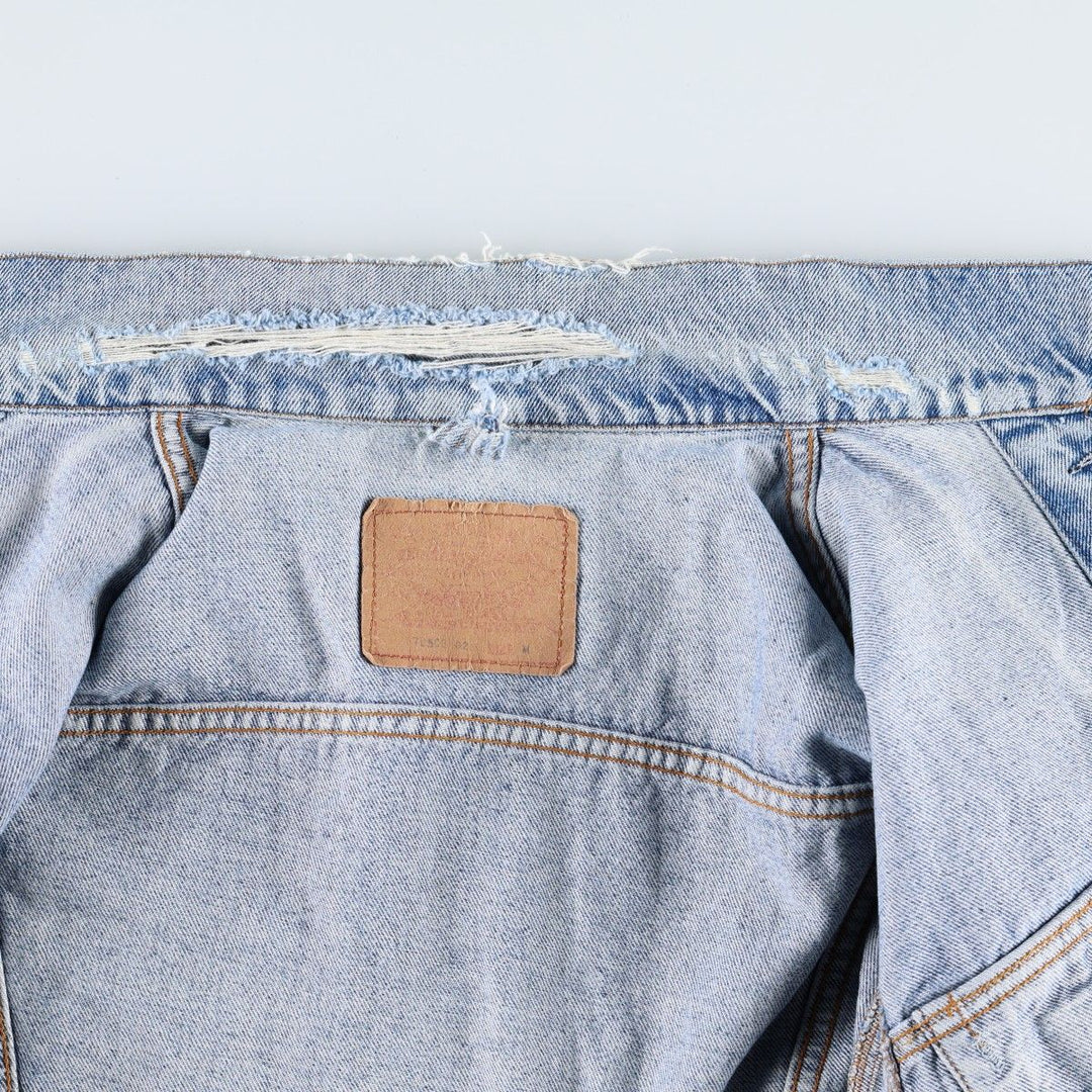 Levi's 70503 02 Denim Jacket (Men's Size M) unclear blue type Vintage Second Hand