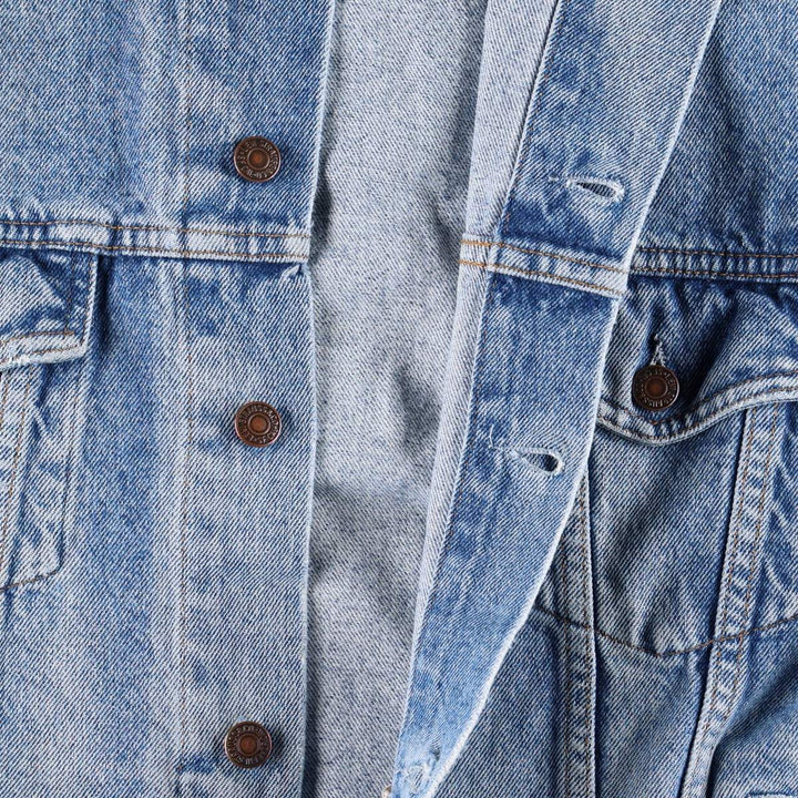 Levi's 70503 02 Denim Jacket (Men's Size M) unclear blue type Vintage Second Hand