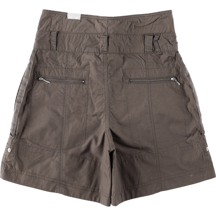 Nike 2-Way Cotton Shorts, Women's Size L (equivalent to W27) cotton Khaki type brown Vintage Second Hand