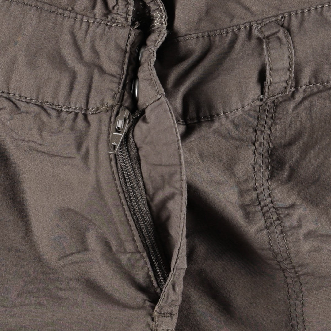 Nike 2-Way Cotton Shorts, Women's Size L (equivalent to W27) cotton Khaki type brown Vintage Second Hand