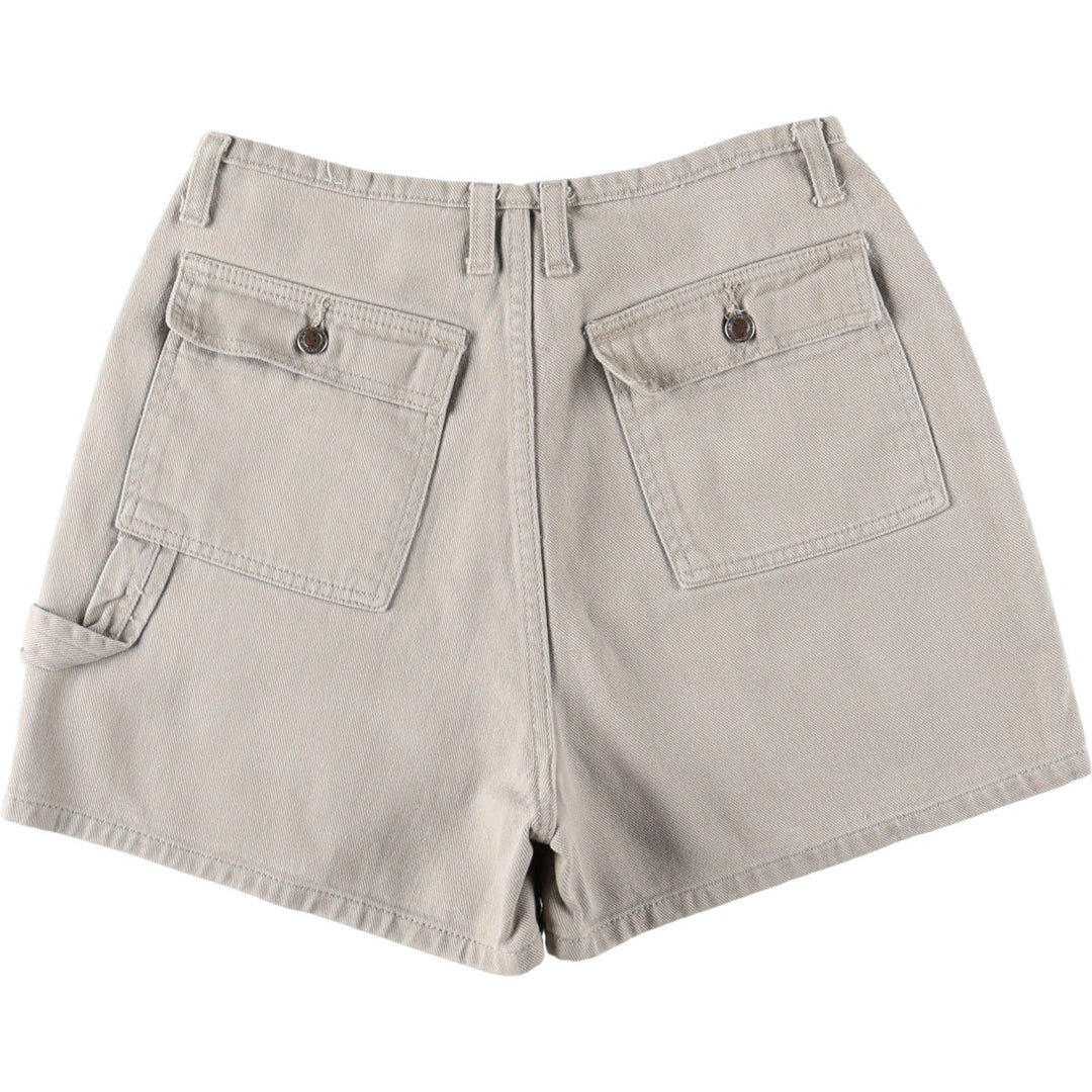 ROUTE 66 Cotton Shorts, Women's Size L (equivalent to W27) cotton Beige type Vintage Second Hand