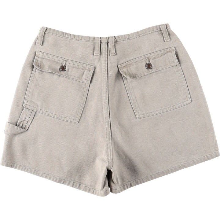 ROUTE 66 Cotton Shorts, Women's Size L (equivalent to W27) cotton Beige type Vintage Second Hand