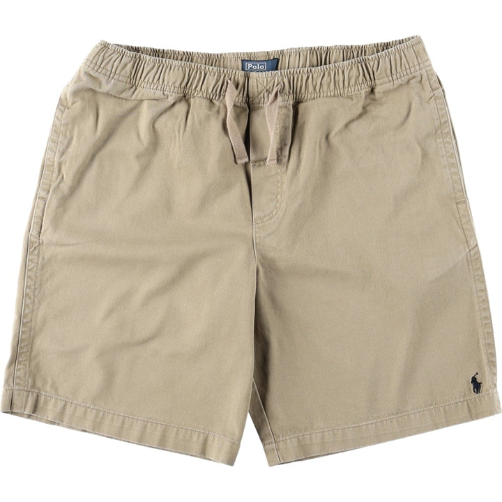 Ralph Lauren POLO by Ralph Lauren Cotton Shorts, Women's Size XL (approx.) cotton Beige type Vintage Second Hand