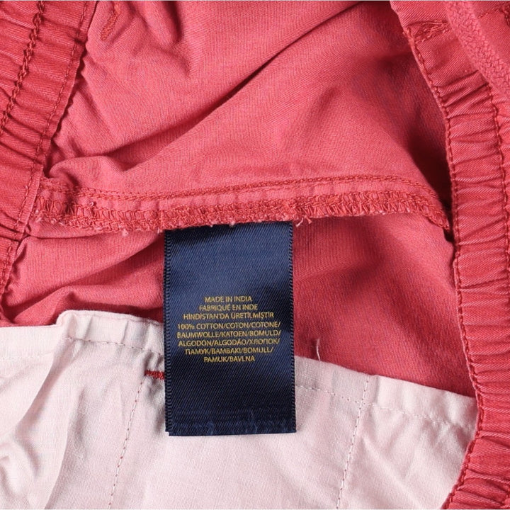 Ralph Lauren POLO RALPH LAUREN Cotton Shorts, Women's Size M (approx.) cotton red type Vintage Second Hand
