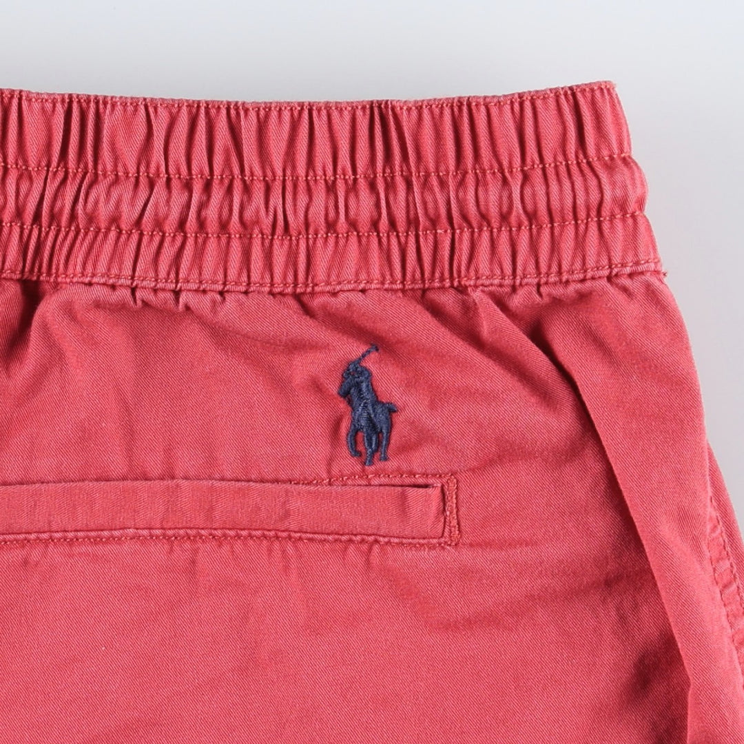 Ralph Lauren POLO RALPH LAUREN Cotton Shorts, Women's Size M (approx.) cotton red type Vintage Second Hand