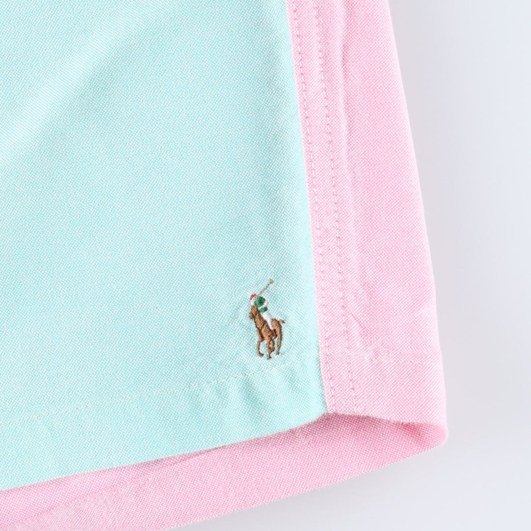 Ralph Lauren POLO RALPH LAUREN Crazy Pattern Cotton Shorts (Women's Size L) cotton pink type Vintage Second Hand