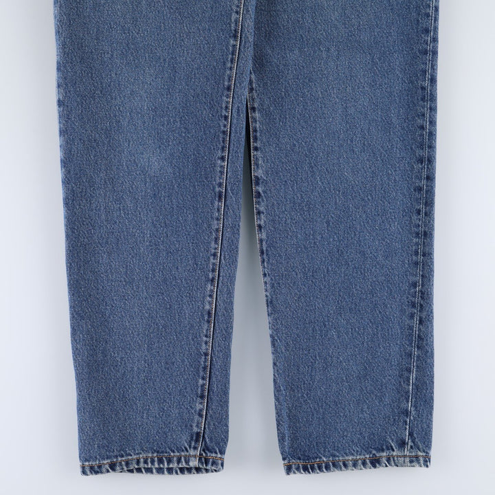 2000'S Levi's 550 Relaxed Fit Tapered Leg Denim Pants, Women's Size L (equivalent to W32) cotton blue type Vintage Second Hand