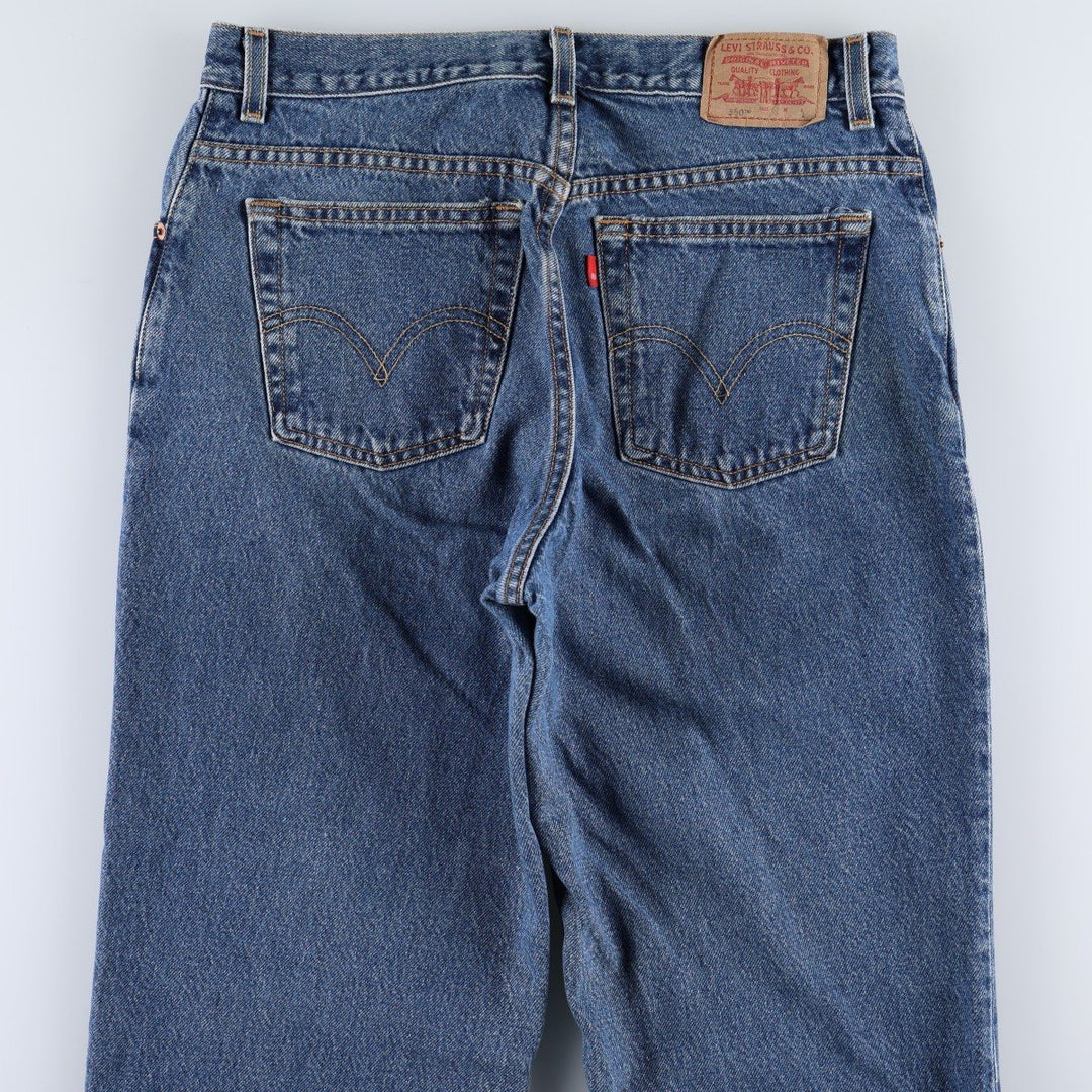 2000'S Levi's 550 Relaxed Fit Tapered Leg Denim Pants, Women's Size L (equivalent to W32) cotton blue type Vintage Second Hand