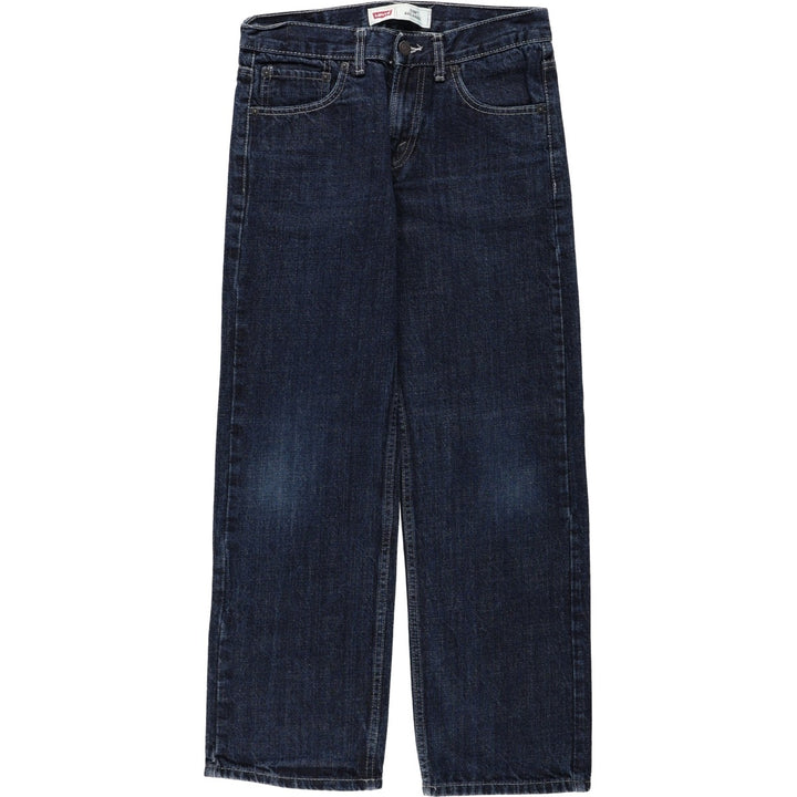 Levi's 550 Relaxed Tapered Denim Pants, Women's Size L (equivalent to W30) cotton blue type Vintage Second Hand