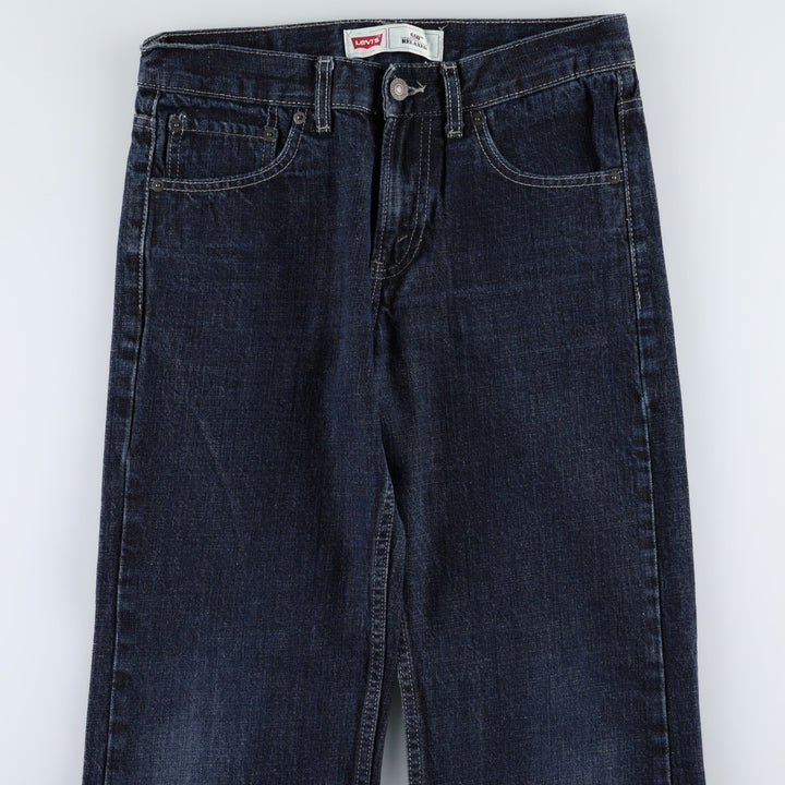 Levi's 550 Relaxed Tapered Denim Pants, Women's Size L (equivalent to W30) cotton blue type Vintage Second Hand