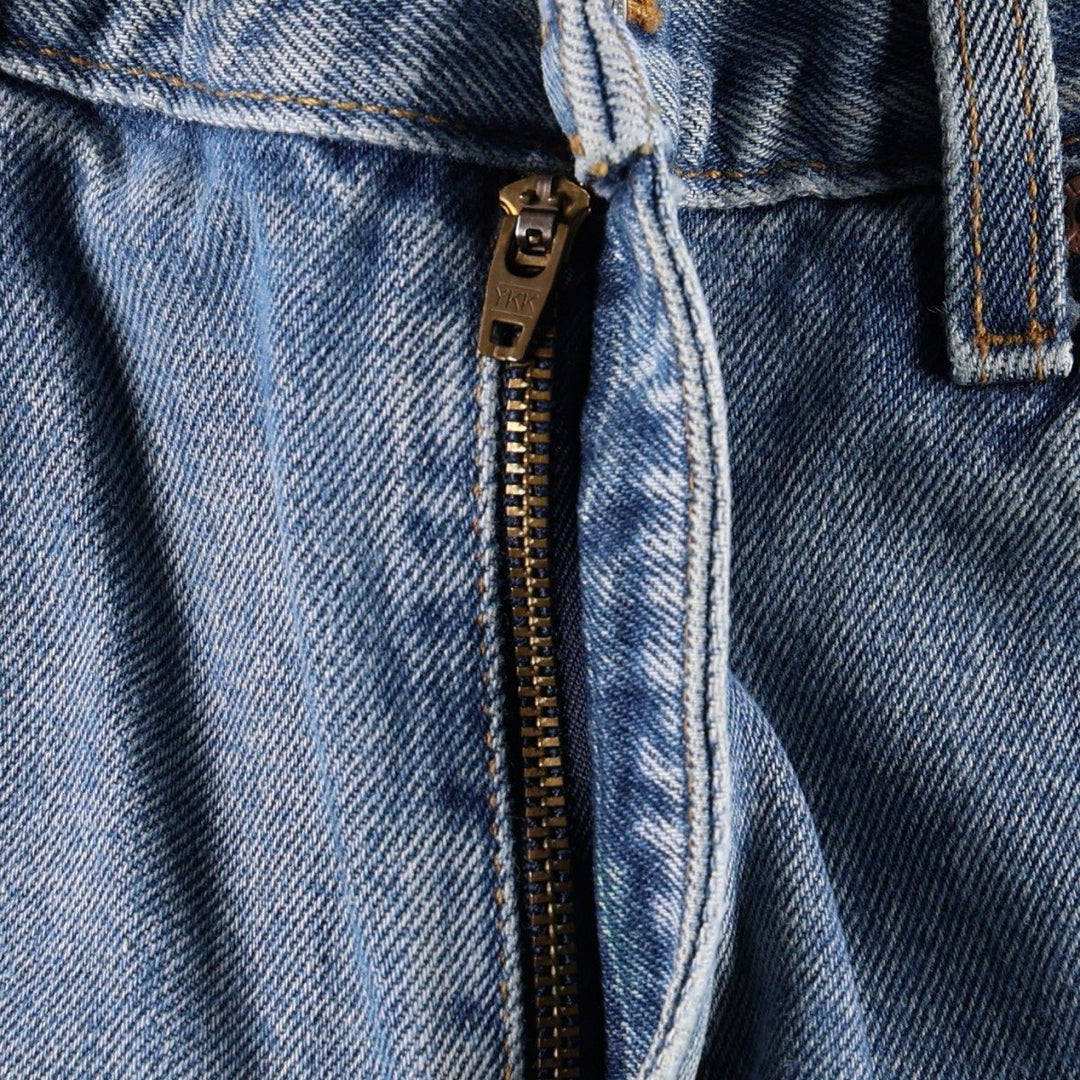 2000'S Levi's 550 Relaxed Fit Tapered Leg Denim Pants, Women's Size M (W28 equivalent) cotton blue type Vintage Second Hand