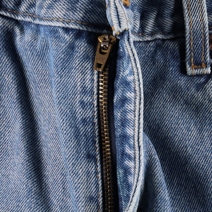 2000'S Levi's 550 Relaxed Fit Tapered Leg Denim Pants, Women's Size M (W28 equivalent) cotton blue type Vintage Second Hand