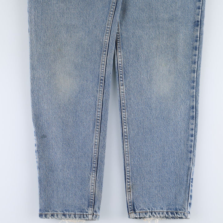 2000'S Levi's 550 Relaxed Fit Tapered Leg Denim Pants, Women's Size M (W28 equivalent) cotton blue type Vintage Second Hand