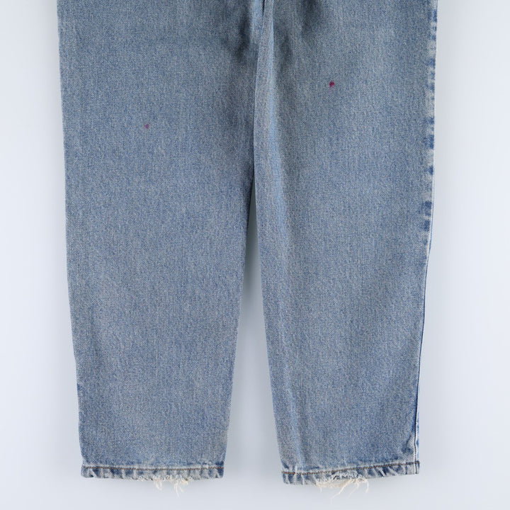 2000'S Levi's 550 Relaxed Fit Tapered Leg Denim Pants, Women's Size M (W28 equivalent) cotton blue type Vintage Second Hand