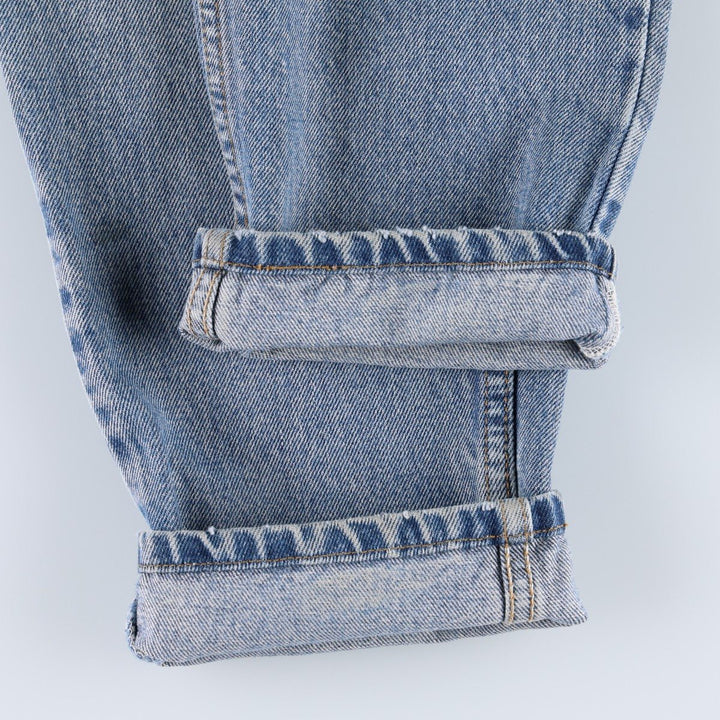 2000'S Levi's 550 Relaxed Fit Tapered Leg Denim Pants, Women's Size M (W28 equivalent) cotton blue type Vintage Second Hand