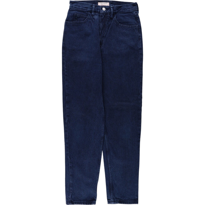 80s-90'S Guess Tapered Denim Pants, Made in USA, Women's Size M (equivalent to W27), Vintage cotton blue type Vintage Second Hand