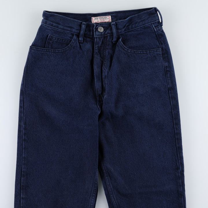 80s-90'S Guess Tapered Denim Pants, Made in USA, Women's Size M (equivalent to W27), Vintage cotton blue type Vintage Second Hand