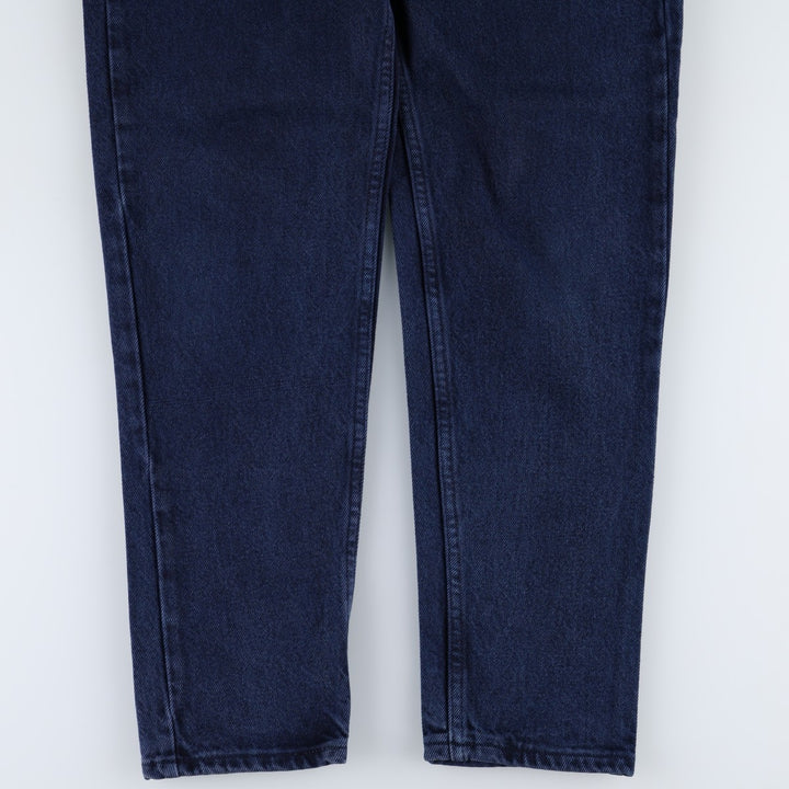 80s-90'S Guess Tapered Denim Pants, Made in USA, Women's Size M (equivalent to W27), Vintage cotton blue type Vintage Second Hand