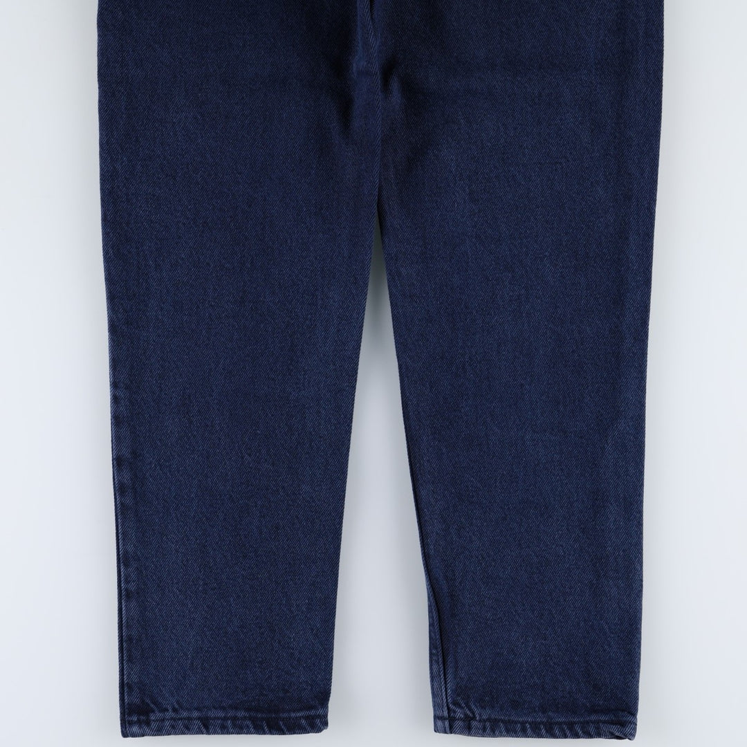 80s-90'S Guess Tapered Denim Pants, Made in USA, Women's Size M (equivalent to W27), Vintage cotton blue type Vintage Second Hand