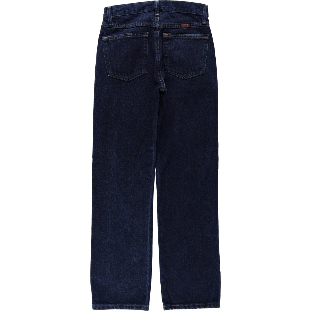 Rustler Straight Denim Pants, Women's Size M (W28 equivalent) cotton blue type Vintage Second Hand