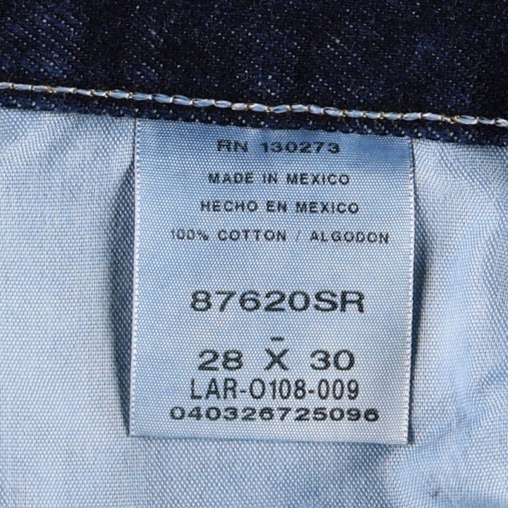 Rustler Straight Denim Pants, Women's Size M (W28 equivalent) cotton blue type Vintage Second Hand