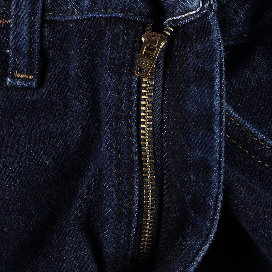 Rustler Straight Denim Pants, Women's Size M (W28 equivalent) cotton blue type Vintage Second Hand