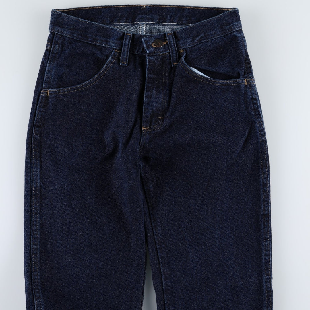 Rustler Straight Denim Pants, Women's Size M (W28 equivalent) cotton blue type Vintage Second Hand