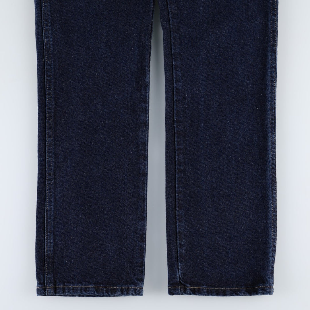 Rustler Straight Denim Pants, Women's Size M (W28 equivalent) cotton blue type Vintage Second Hand