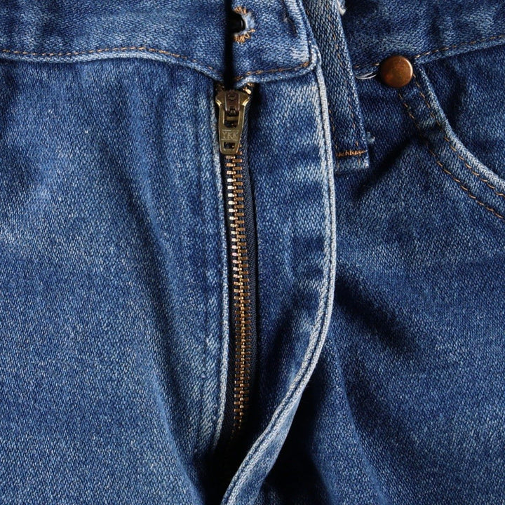 Wrangler Straight Denim Pants, Women's Size L (equivalent to W29) cotton blue type Vintage Second Hand
