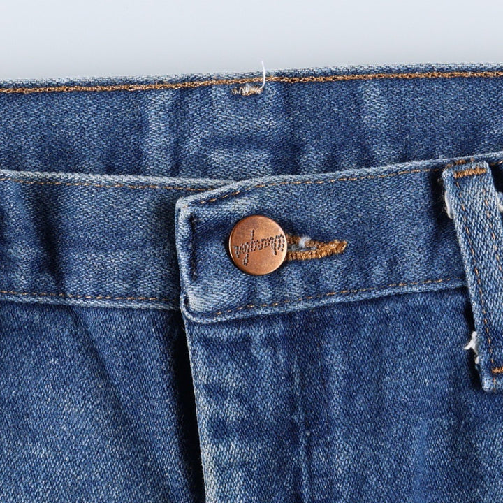 Wrangler Straight Denim Pants, Women's Size L (equivalent to W29) cotton blue type Vintage Second Hand