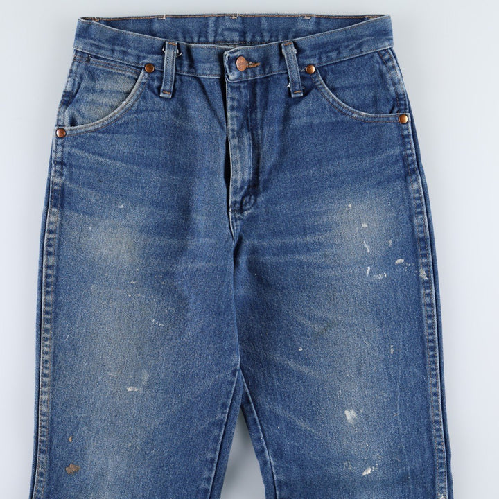 Wrangler Straight Denim Pants, Women's Size L (equivalent to W29) cotton blue type Vintage Second Hand