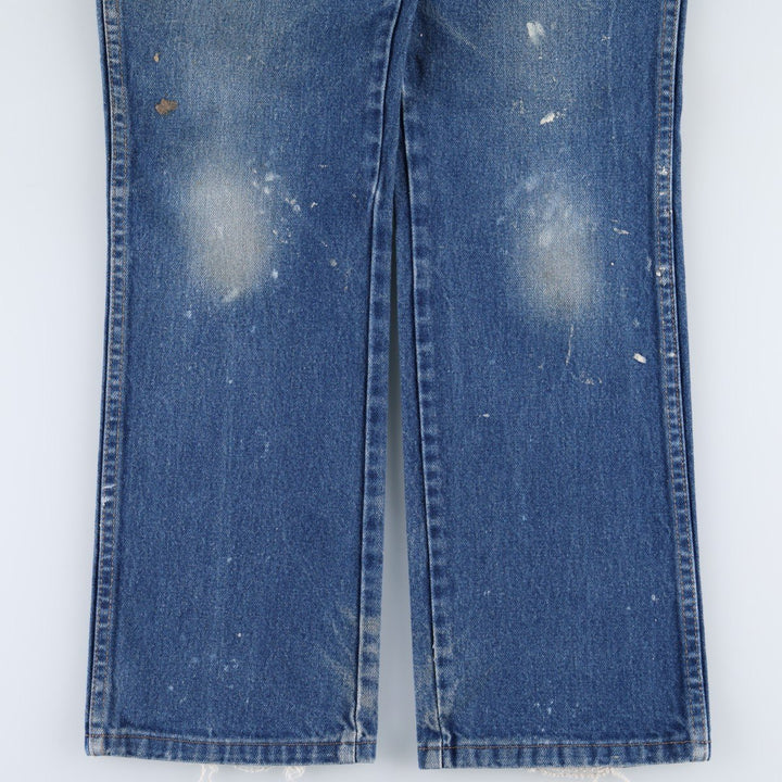 Wrangler Straight Denim Pants, Women's Size L (equivalent to W29) cotton blue type Vintage Second Hand
