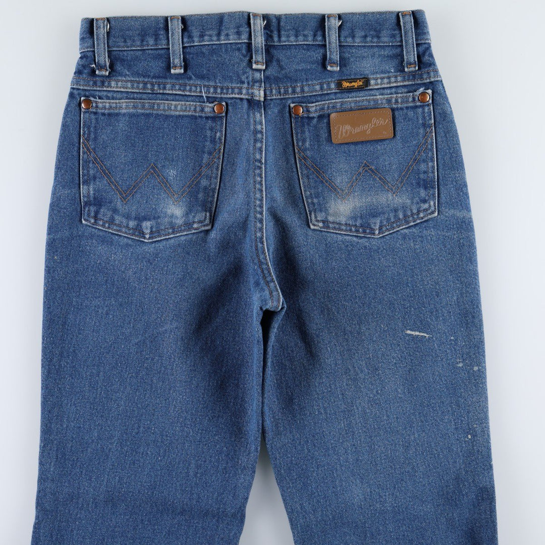 Wrangler Straight Denim Pants, Women's Size L (equivalent to W29) cotton blue type Vintage Second Hand