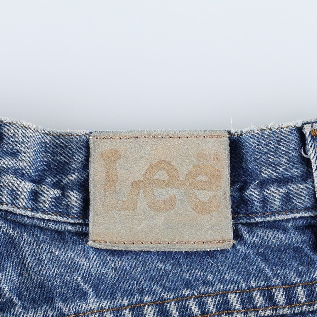 Lee Straight Denim Pants, Women's Size L (equivalent to W29) unclear blue type Vintage Second Hand
