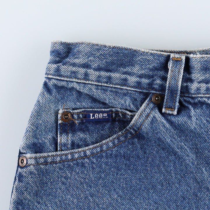 Lee Straight Denim Pants, Women's Size L (equivalent to W29) unclear blue type Vintage Second Hand