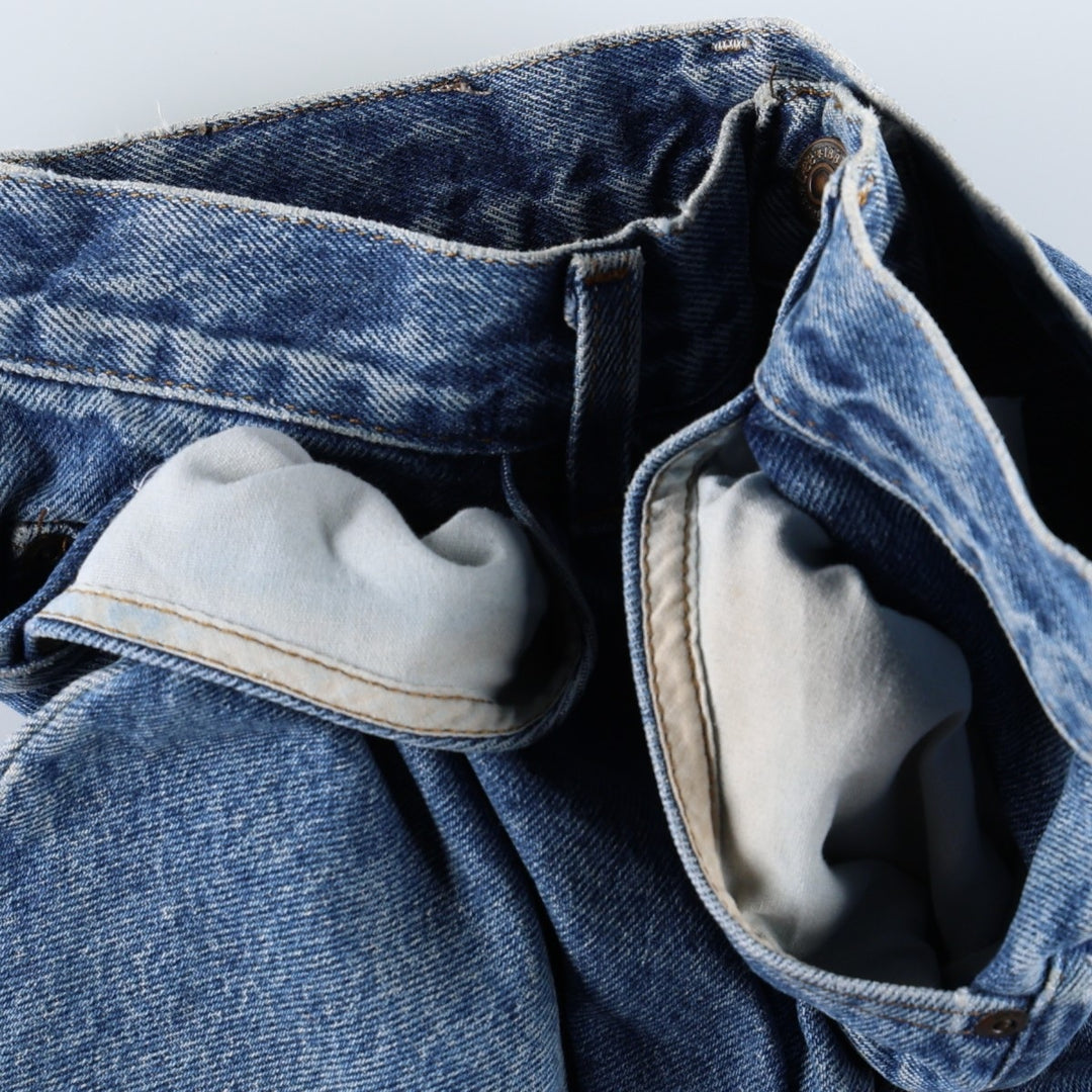 Lee Straight Denim Pants, Women's Size L (equivalent to W29) unclear blue type Vintage Second Hand